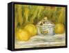Sugar Bowl and Lemons, 1915-Pierre-Auguste Renoir-Framed Stretched Canvas