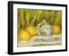 Sugar Bowl and Lemons, 1915-Pierre-Auguste Renoir-Framed Giclee Print