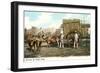 Sugar Cane Cart, Cuba-null-Framed Art Print