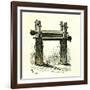 Sugar Cane Mill Peru 1869-null-Framed Premium Giclee Print