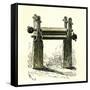 Sugar Cane Mill Peru 1869-null-Framed Stretched Canvas