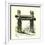 Sugar Cane Mill Peru 1869-null-Framed Giclee Print