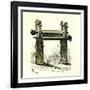 Sugar Cane Mill Peru 1869-null-Framed Giclee Print