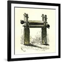 Sugar Cane Mill Peru 1869-null-Framed Giclee Print