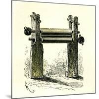 Sugar Cane Mill Peru 1869-null-Mounted Giclee Print