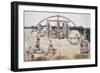 Sugar Cane Pressing, Kutch School, circa 1840-50-null-Framed Giclee Print