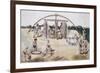 Sugar Cane Pressing, Kutch School, circa 1840-50-null-Framed Giclee Print