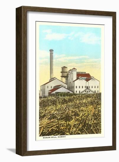 Sugar Cane Processing Mill-null-Framed Art Print