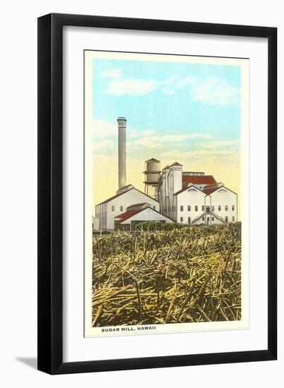 Sugar Cane Processing Mill-null-Framed Art Print