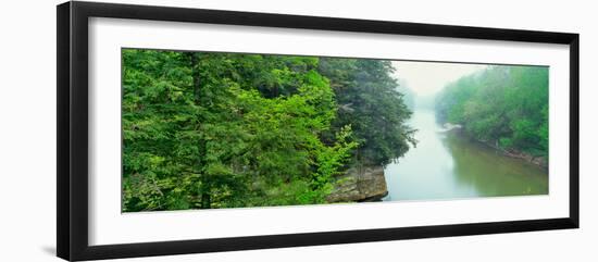 Sugar Creek, Turkey Run State Park, Parke County, Indiana, USA-null-Framed Photographic Print