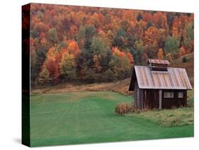 Sugar House on a Vermont Farm, USA-Charles Sleicher-Stretched Canvas