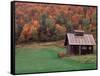 Sugar House on a Vermont Farm, USA-Charles Sleicher-Framed Stretched Canvas