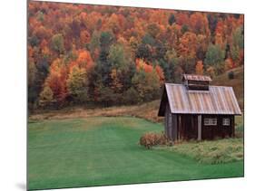 Sugar House on a Vermont Farm, USA-Charles Sleicher-Mounted Photographic Print