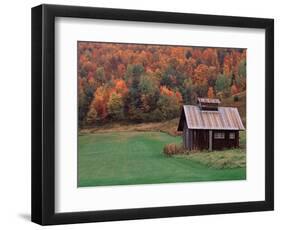 Sugar House on a Vermont Farm, USA-Charles Sleicher-Framed Photographic Print