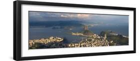 Sugar Loaf and Rio de Janeiro, Brazil-Michele Falzone-Framed Photographic Print