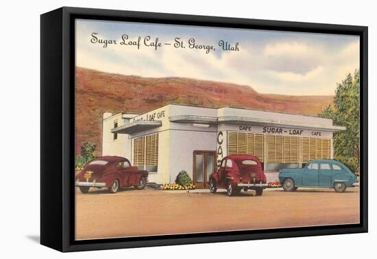 Sugar Loaf Cafe, Roadside Retro-null-Framed Stretched Canvas