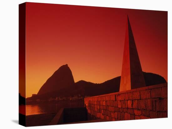 Sugar Loaf Mountain, Estacio de Sa Monument, Rio de Janeiro, Brazil-null-Stretched Canvas