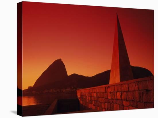 Sugar Loaf Mountain, Estacio de Sa Monument, Rio de Janeiro, Brazil-null-Stretched Canvas