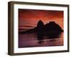 Sugar Loaf Mountain, Guanabara Bay, Rio de Janeiro, Brazil-null-Framed Premium Photographic Print