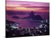 Sugar Loaf Mountain, Guanabara Bay, Rio de Janeiro, Brazil-null-Stretched Canvas