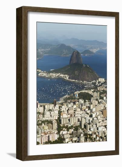 Sugar Loaf Mountain, Rio De Janeiro, Brazil, South America-Angelo-Framed Photographic Print