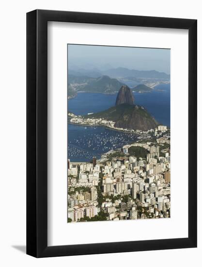 Sugar Loaf Mountain, Rio De Janeiro, Brazil, South America-Angelo-Framed Photographic Print