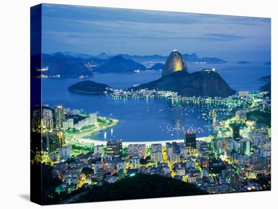 Sugar Loaf Mountain, Rio de Janeiro, Brazil-null-Stretched Canvas