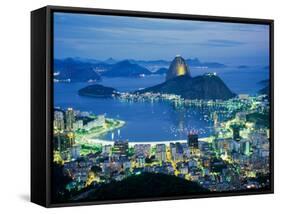 Sugar Loaf Mountain, Rio de Janeiro, Brazil-null-Framed Stretched Canvas