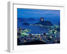 Sugar Loaf Mountain, Rio de Janeiro, Brazil-null-Framed Premium Photographic Print