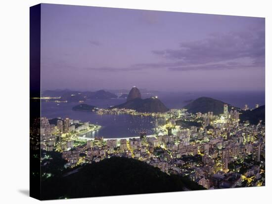 Sugar Loaf Mountain, Rio de Janeiro, Brazil-null-Stretched Canvas