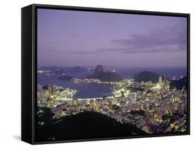 Sugar Loaf Mountain, Rio de Janeiro, Brazil-null-Framed Stretched Canvas