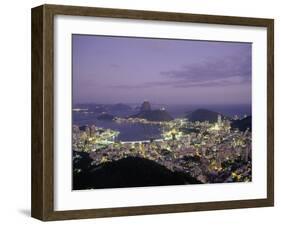 Sugar Loaf Mountain, Rio de Janeiro, Brazil-null-Framed Premium Photographic Print