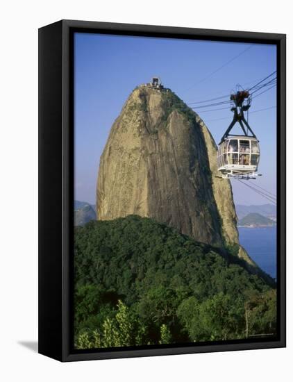 Sugar Loaf Mountain, Rio de Janeiro, Brazil-null-Framed Stretched Canvas