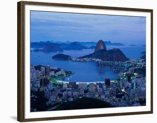 Sugar Loaf Mountain, Rio de Janeiro, Brazil-null-Framed Photographic Print