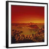 Sugar Loaf Mountain, Rio de Janeiro, Brazil-null-Framed Photographic Print