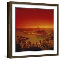 Sugar Loaf Mountain, Rio de Janeiro, Brazil-null-Framed Photographic Print