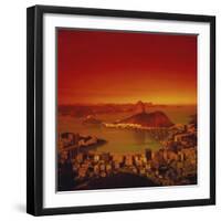 Sugar Loaf Mountain, Rio de Janeiro, Brazil-null-Framed Photographic Print