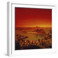 Sugar Loaf Mountain, Rio de Janeiro, Brazil-null-Framed Photographic Print