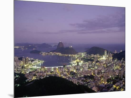 Sugar Loaf Mountain, Rio de Janeiro, Brazil-null-Mounted Photographic Print