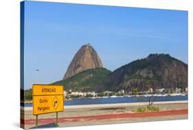 Sugar Loaf Mountain Viewed from Botafogo, Rio De Janeiro, Brazil, South America-Gabrielle and Michael Therin-Weise-Stretched Canvas