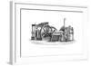 Sugar Mill and Steam Engine, 1866-null-Framed Giclee Print