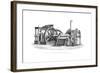 Sugar Mill and Steam Engine, 1866-null-Framed Giclee Print