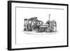 Sugar Mill and Steam Engine, 1866-null-Framed Giclee Print