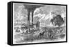 Sugar Plantation, New Orleans, 1870-AR Ward-Framed Stretched Canvas