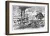 Sugar Plantation, New Orleans, 1870-AR Ward-Framed Giclee Print