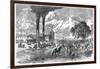 Sugar Plantation, New Orleans, 1870-AR Ward-Framed Giclee Print