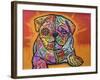 Sugar Pug-Dean Russo-Framed Giclee Print