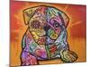 Sugar Pug-Dean Russo-Mounted Giclee Print