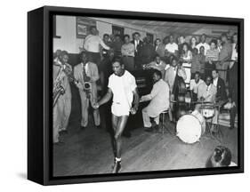 Sugar Ray Robinson Training for a Title Defense Against Steve Belloise-null-Framed Stretched Canvas