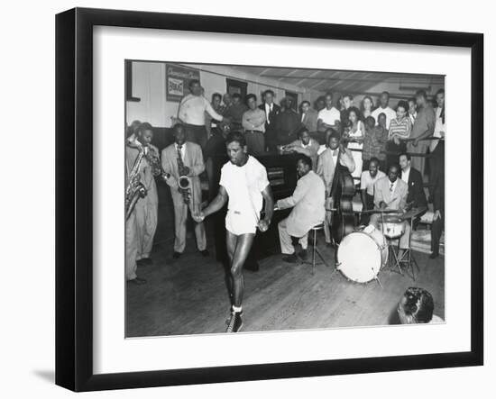 Sugar Ray Robinson Training for a Title Defense Against Steve Belloise-null-Framed Photo